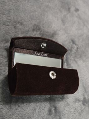 Lancome Velvet Lipstick Holder Shimmer Brown With Mirror